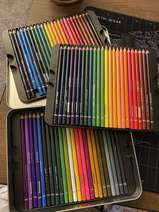 How Many Colored Pencils Do You Need? Adventures with Art