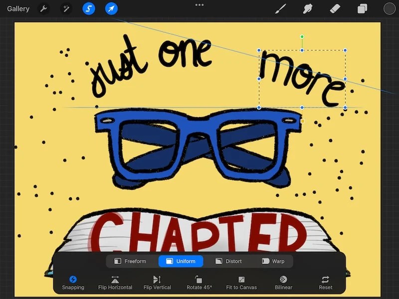 How to Move Objects and Lines in Procreate (2023) Adventures with Art