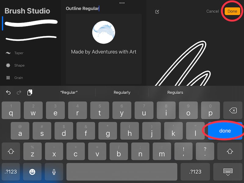 How to Rename Brushes and Brush Sets in Procreate Adventures with Art