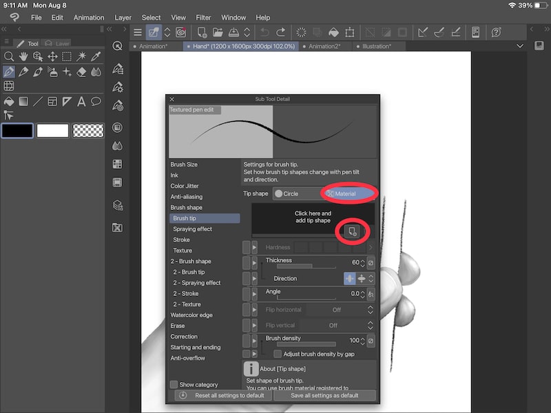 How to Change Brush Shape in Clip Studio Paint Adventures with Art