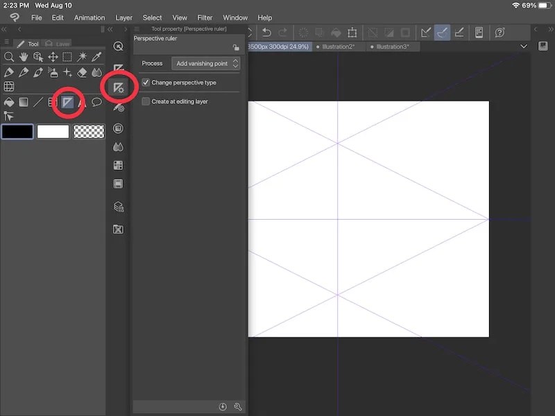 How to Use the Perspective Ruler in Clip Studio Paint Adventures with Art