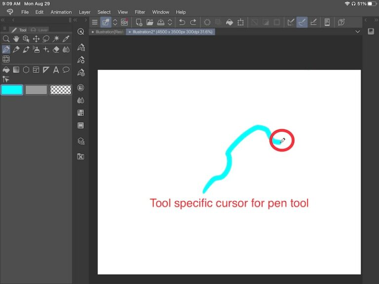 How to Change the Cursor in Clip Studio Paint Adventures with Art