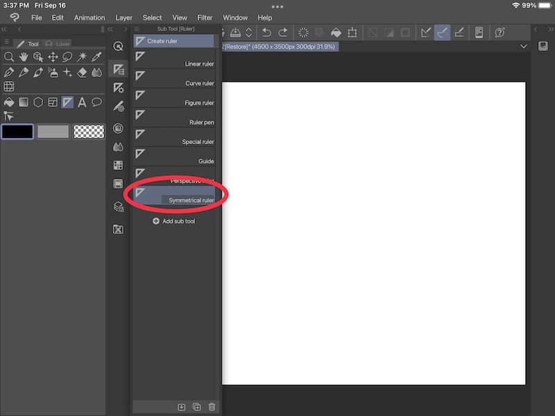 How to Use Clip Studio Paint’s Symmetrical Ruler Adventures with Art