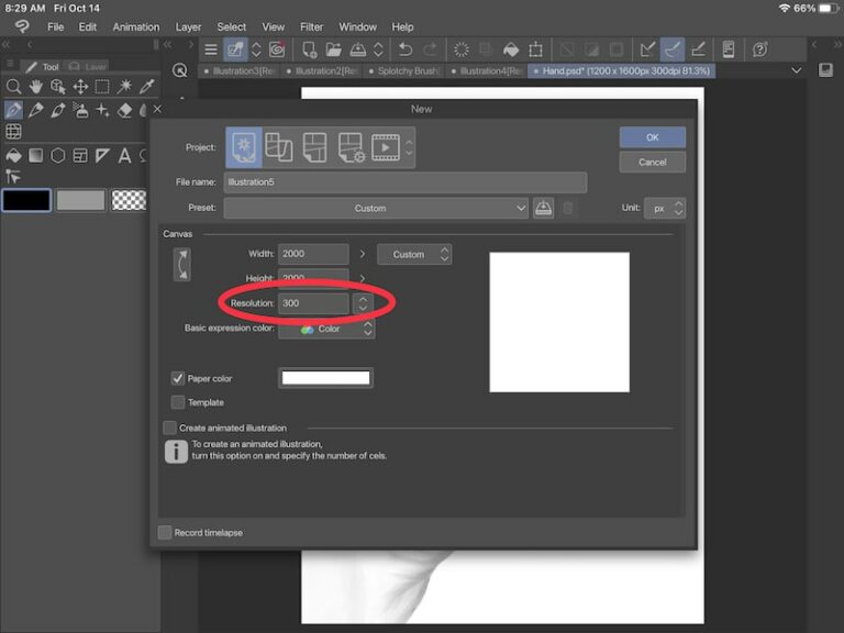 How to Limit Quality Loss When Resizing in Clip Studio Paint