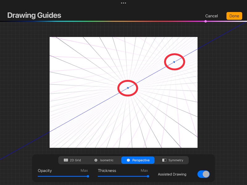 How to Use Procreate’s Drawing Guides and Assisted Drawing Adventures
