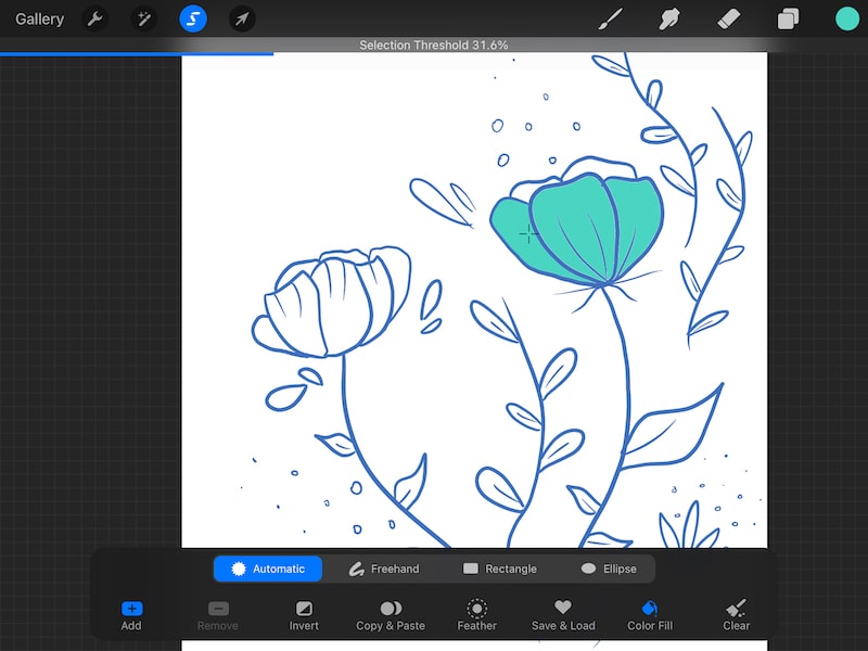 How to Use ColorDrop and Color Fill in Procreate Adventures with Art