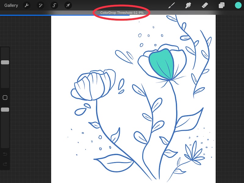 How to Use ColorDrop and Color Fill in Procreate Adventures with Art