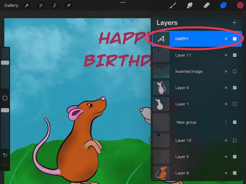 How to Add Text in Procreate StepbyStep Guide Adventures with Art