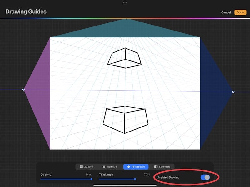 How to Use Procreate’s Perspective Guide Adventures with Art