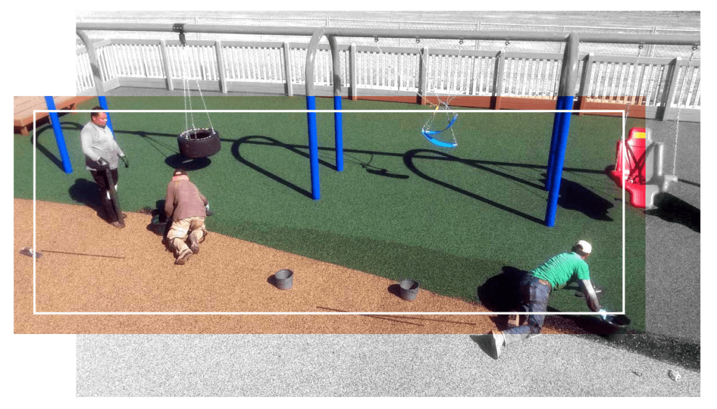Rubber Playground Surface Installation Process (VIDEO) adventureTURF