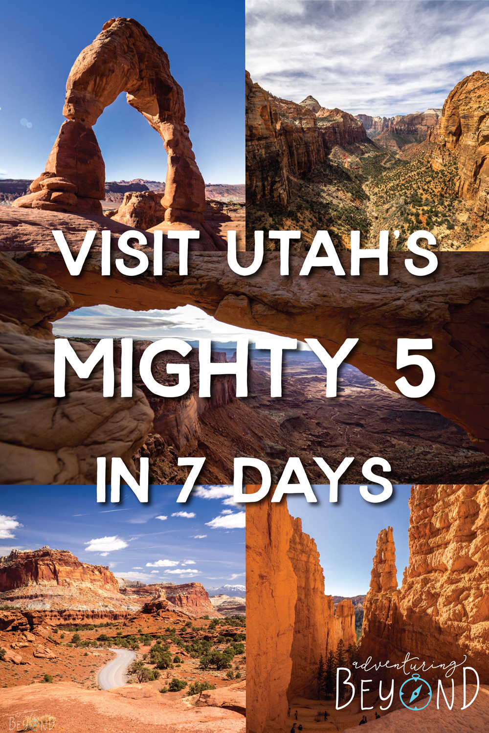 Mighty 5 Utah National Parks in 7 Days