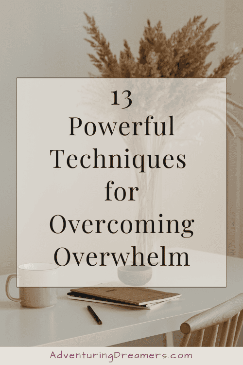 13 Powerful Techniques for Overwhelm