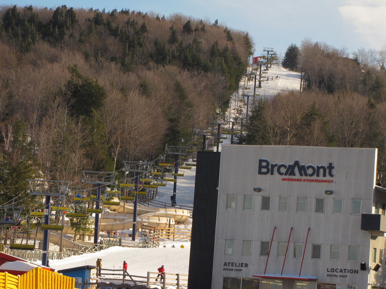 Where to ski in Quebec Bromont. Adventurion