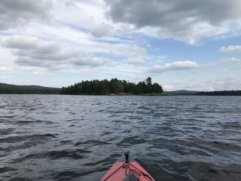 Canoe camping in Frontenac national park Adventurion