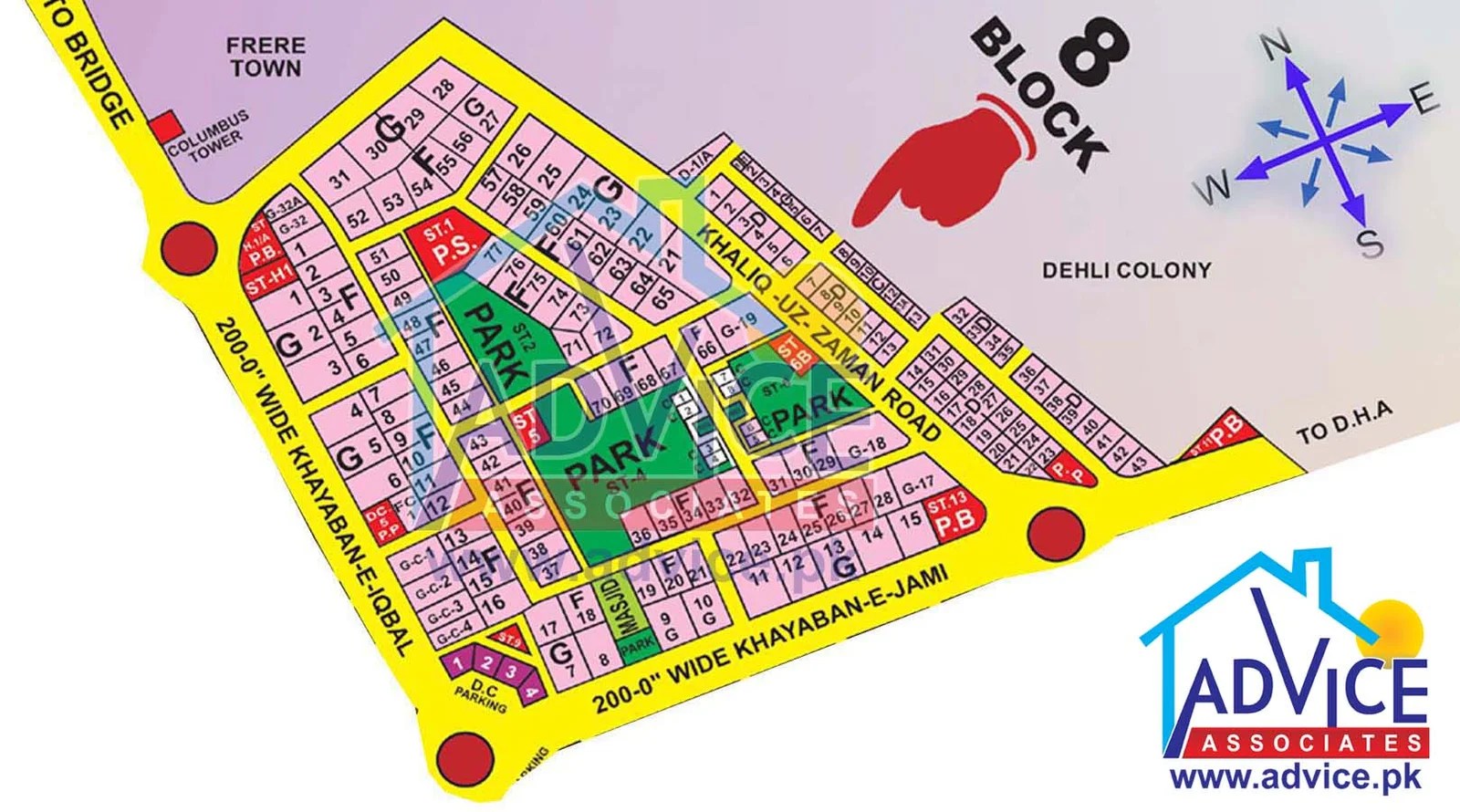 Clifton Karachi Map Bath Island Karachi map