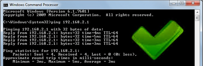 How to configure an IP camera on a network.