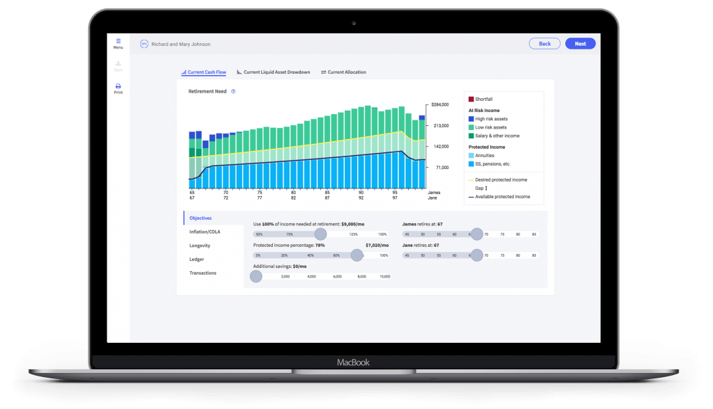 Financial Planning Software for Financial Advisors Advisor Controls