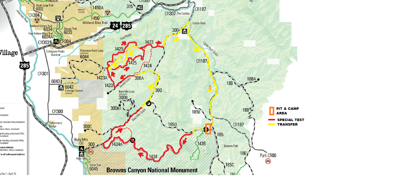 Trout Creek Pass Dirt Bike Adventure Rides