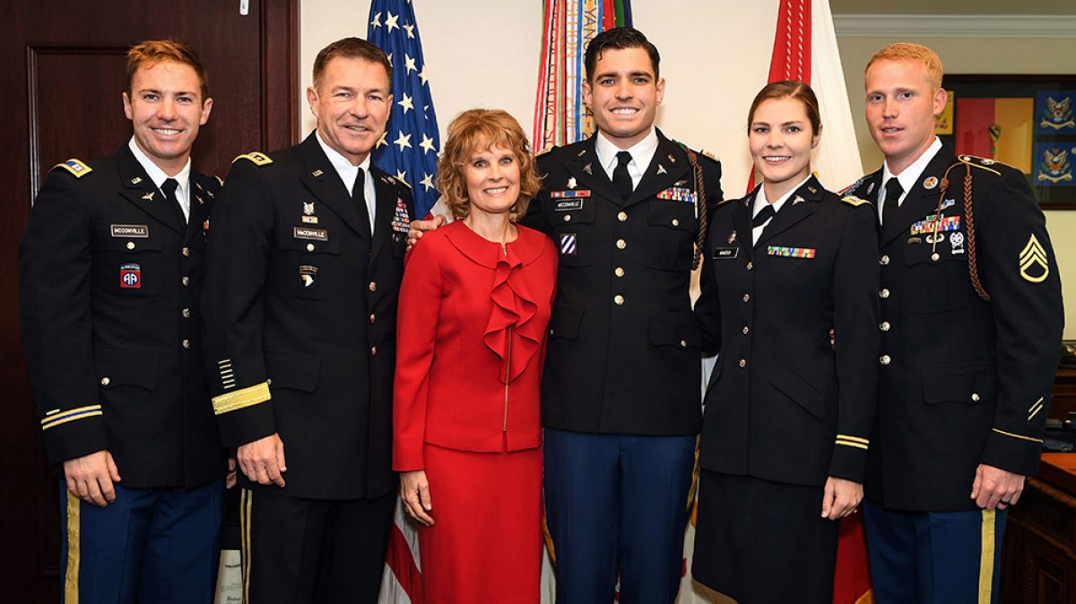 General James McConville, MSAE '90, Sworn in as Army’s Top Officer