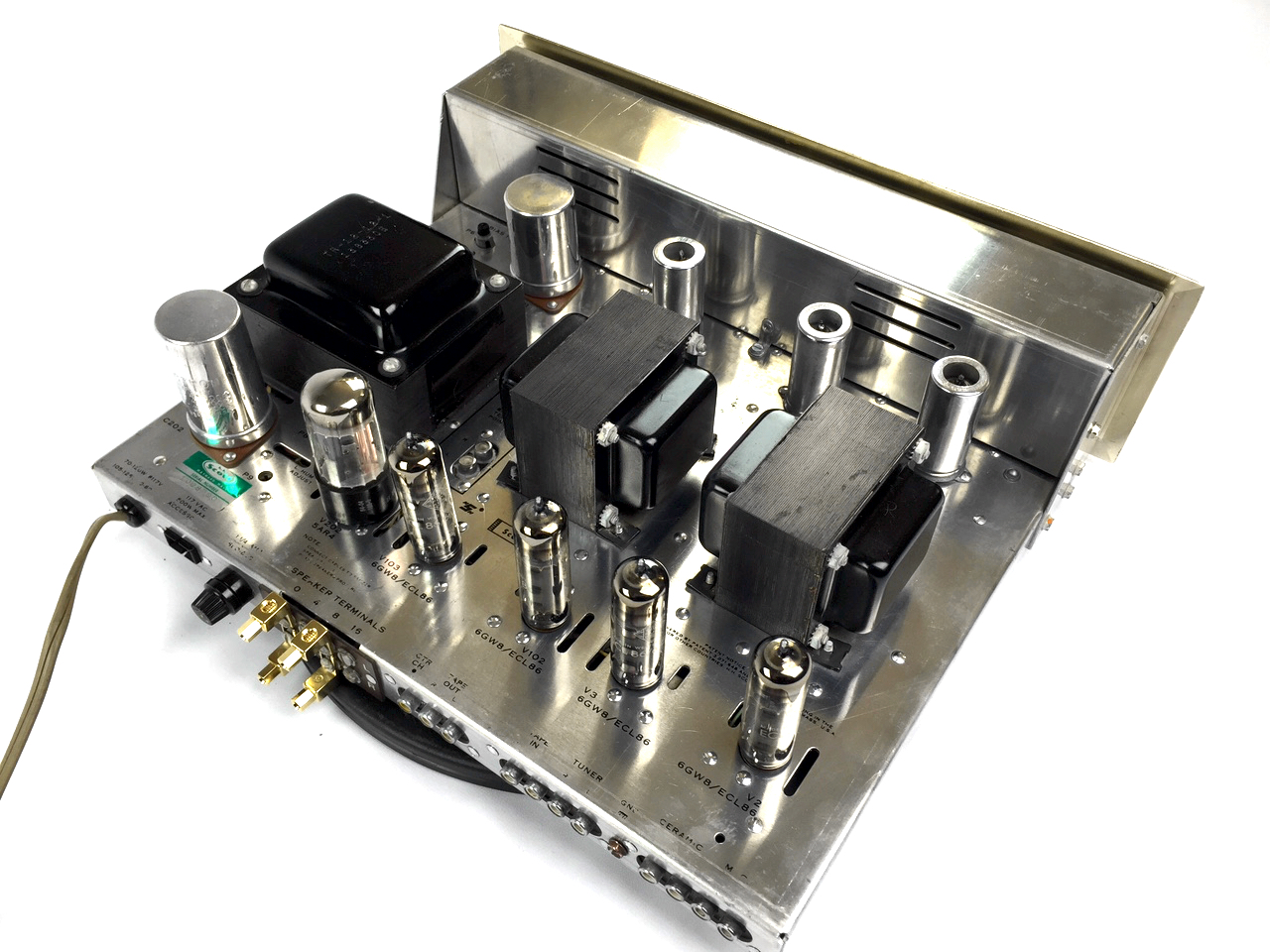 Stereo tube amplifier repair