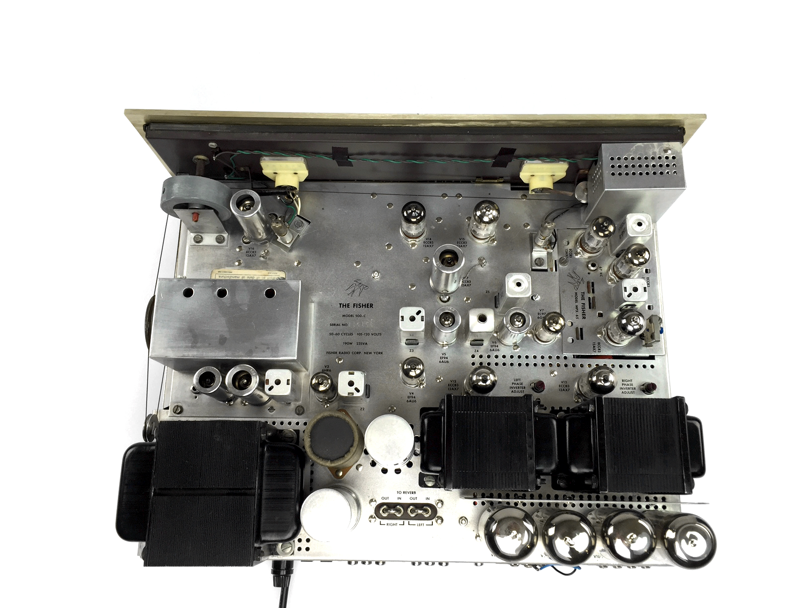 Vintage Stereo Tube Amplifier Repair and Modification.