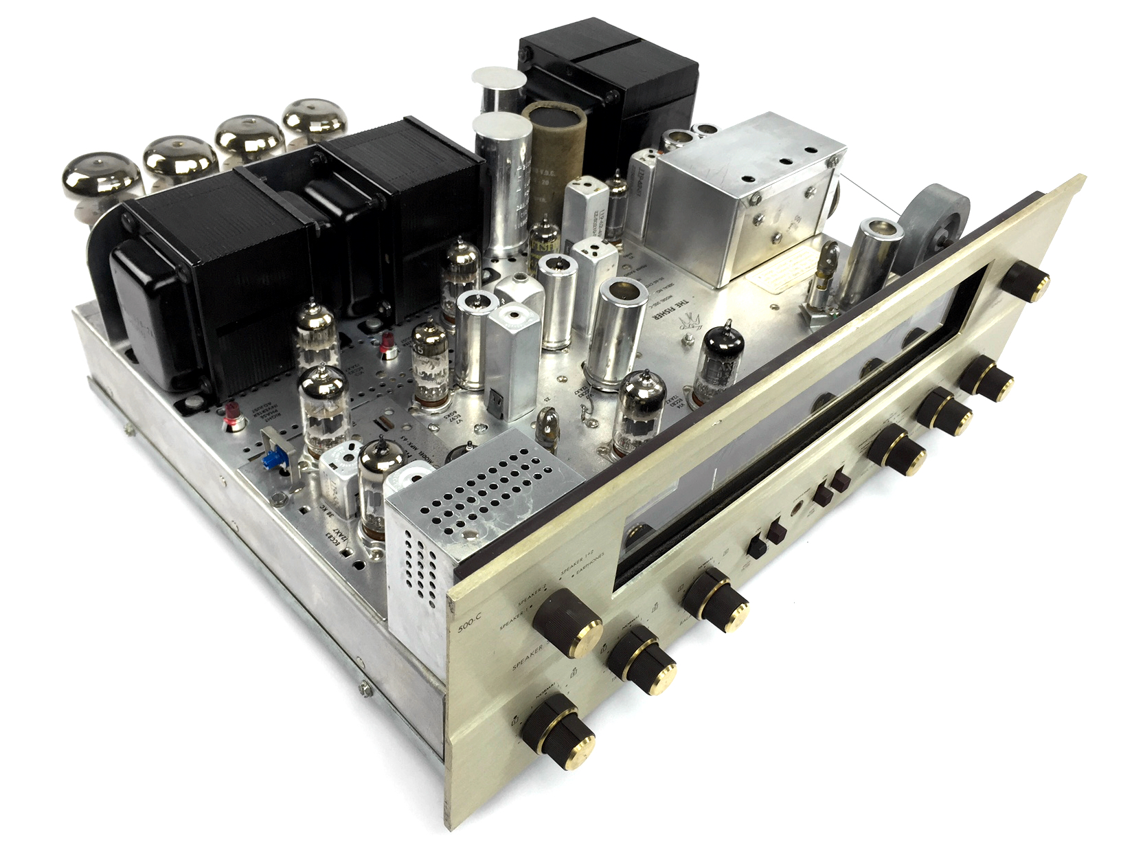 Vintage Stereo Tube Amplifier Repair and Modification.