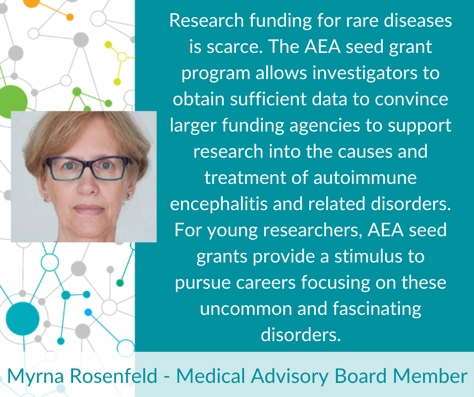 May is AEA Research Network Month Autoimmune Encephalitis Alliance