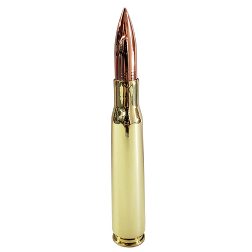 Polish Brass 50 Caliber Bullet Ink Pen American Eagle Bullets