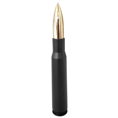 Matte Black 50 Caliber Bullet Ink Pen American Eagle Bullets