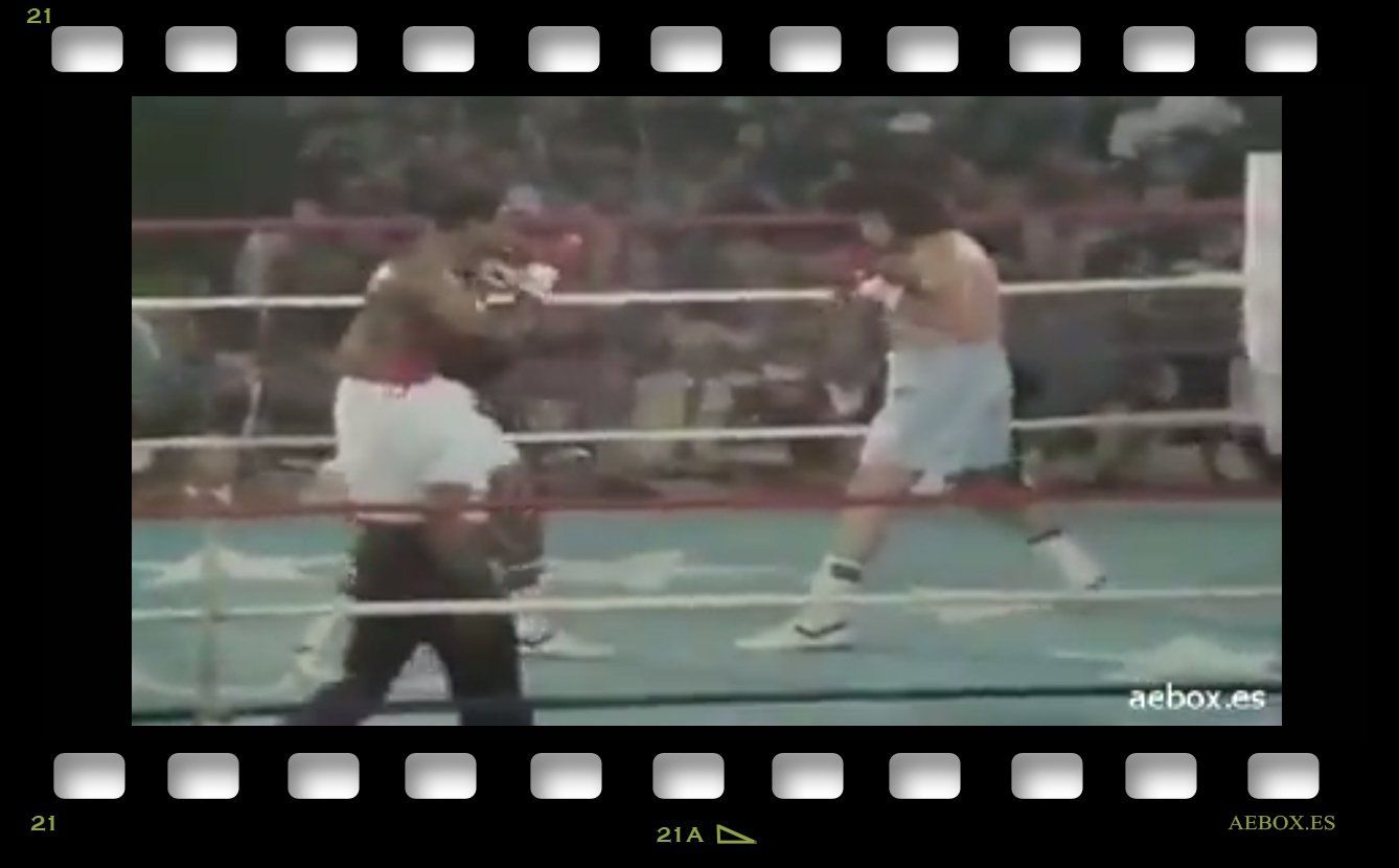 Alfredo Evangelista vs Larry Holmes AEBOX Asociación española de boxeo