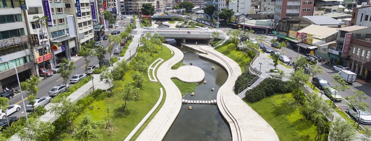 Taichung Liuchuan River Restoration, Landscape Planning and Design