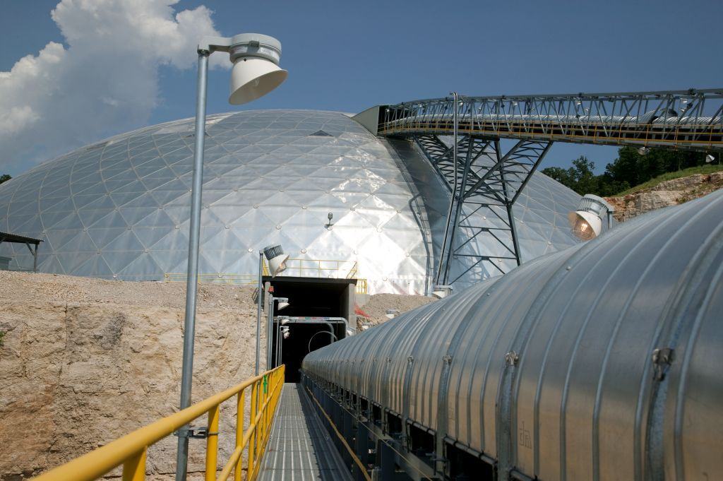 Holcim (US) Genevieve Project, Bloomsdale, MOlimestone storage dome