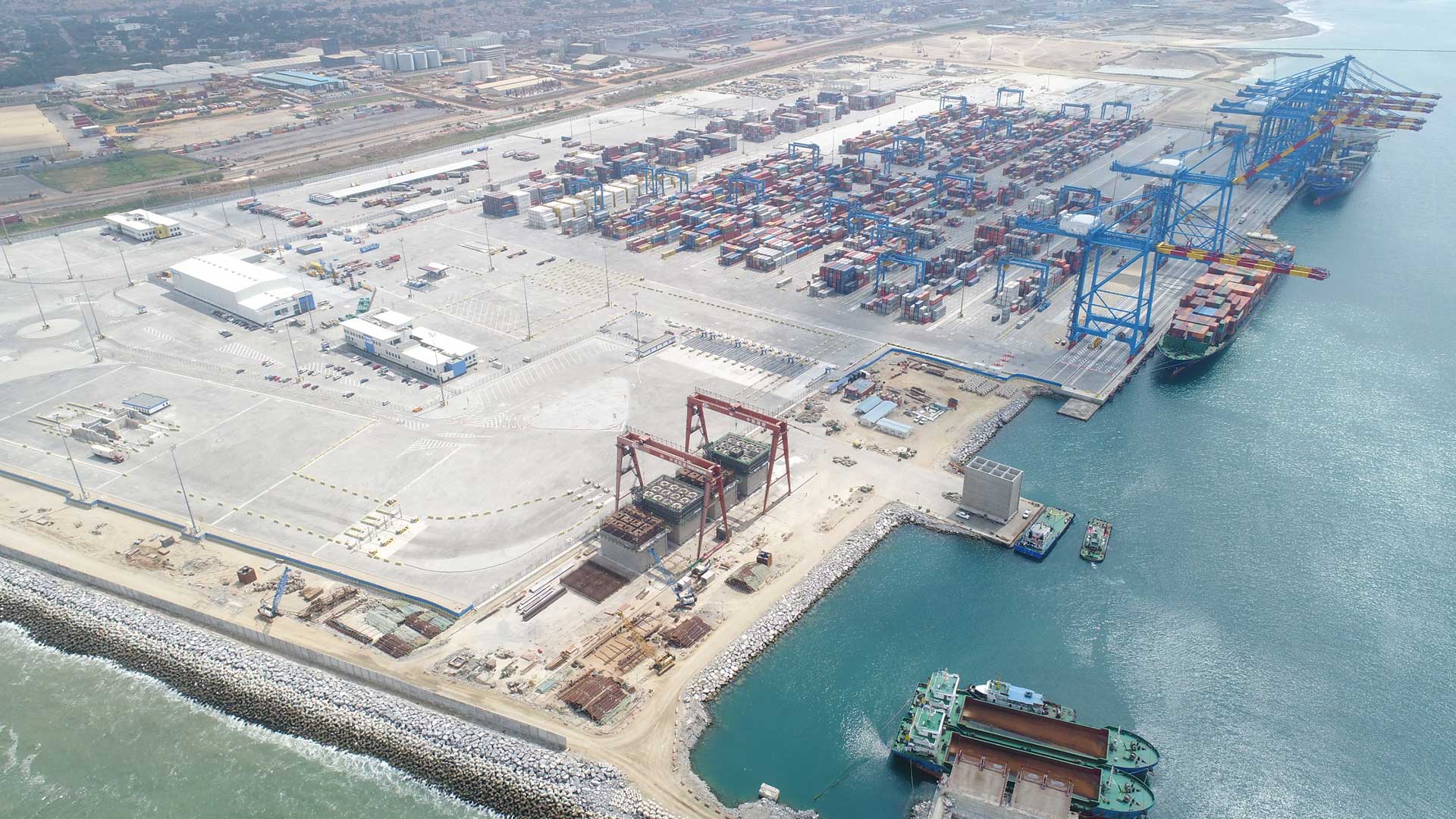 Tema Port Expansion, Phase 1