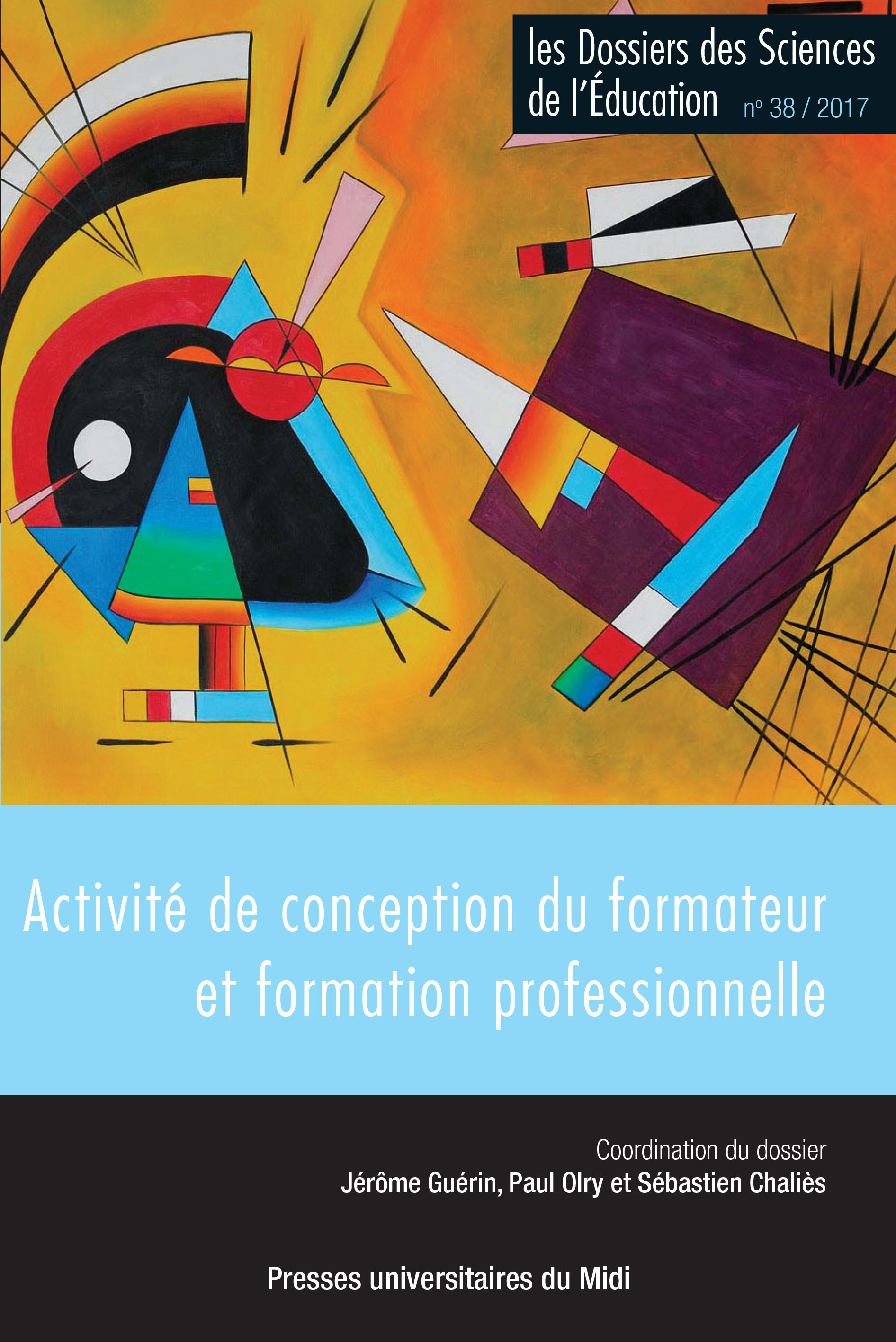 Les Dossiers des Sciences de l'Education n°38 AECSE