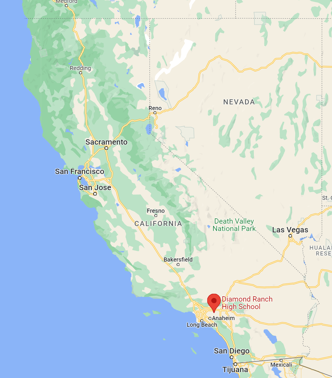 Diamond Ranch High School Pomona, California (3,000