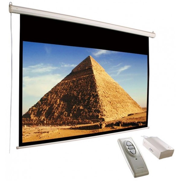 243cm x 243cm Electric RemoteControl Projector Screen Aedkit