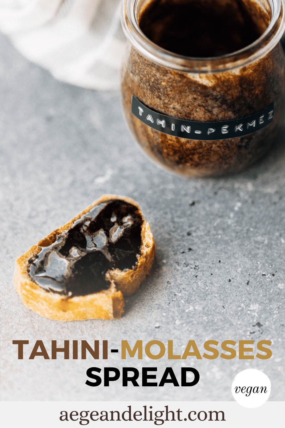 Turkish Tahini & Molasses Spread (Tahin Pekmez) Aegean Delight