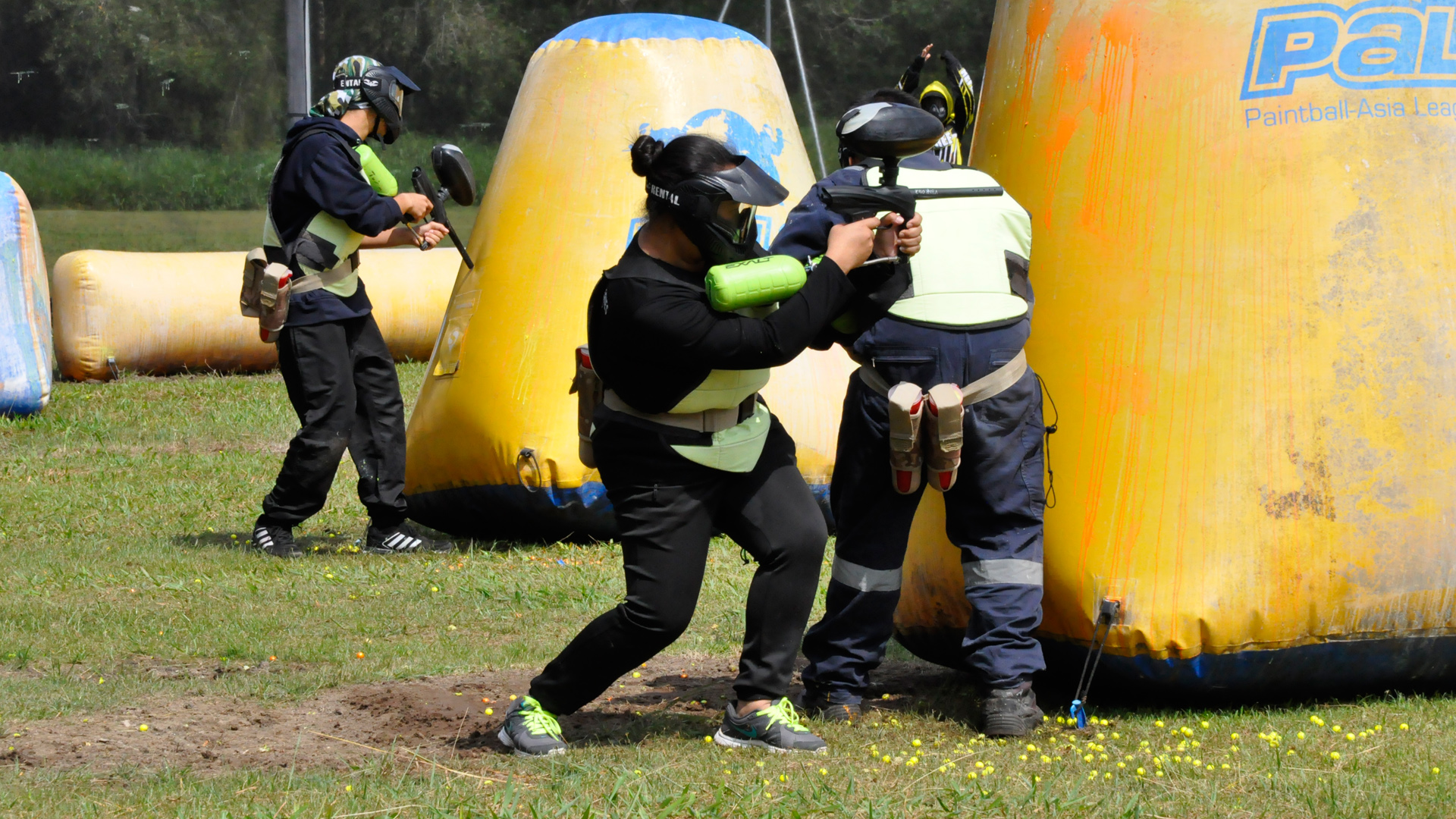 Participation in Brunei Paintball Series Tournament (April) AEGIS