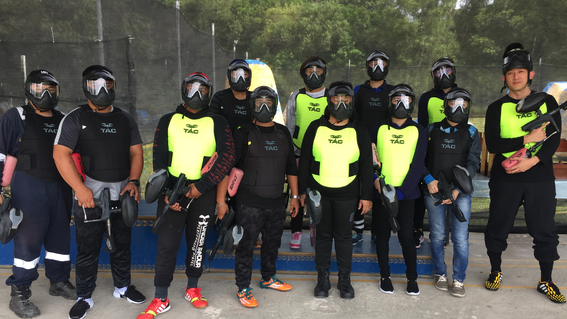 Friendly Paintball Game AEGIS Group Brunei