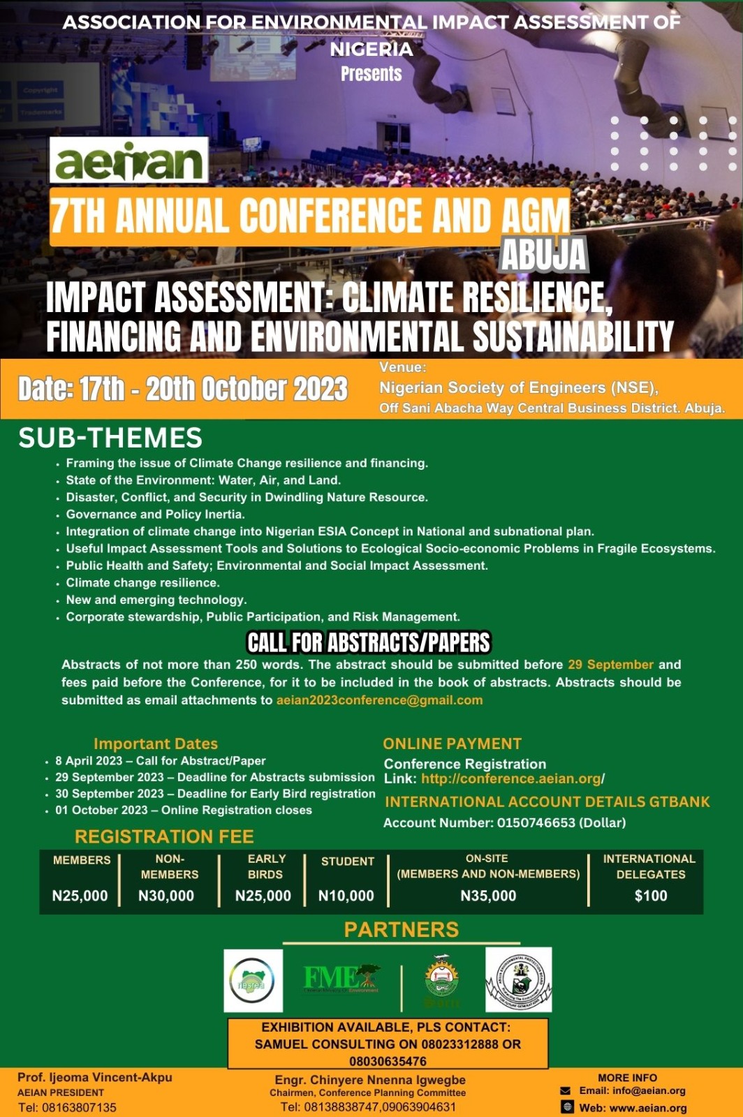 7th Annual Conference 2023 AEIAN