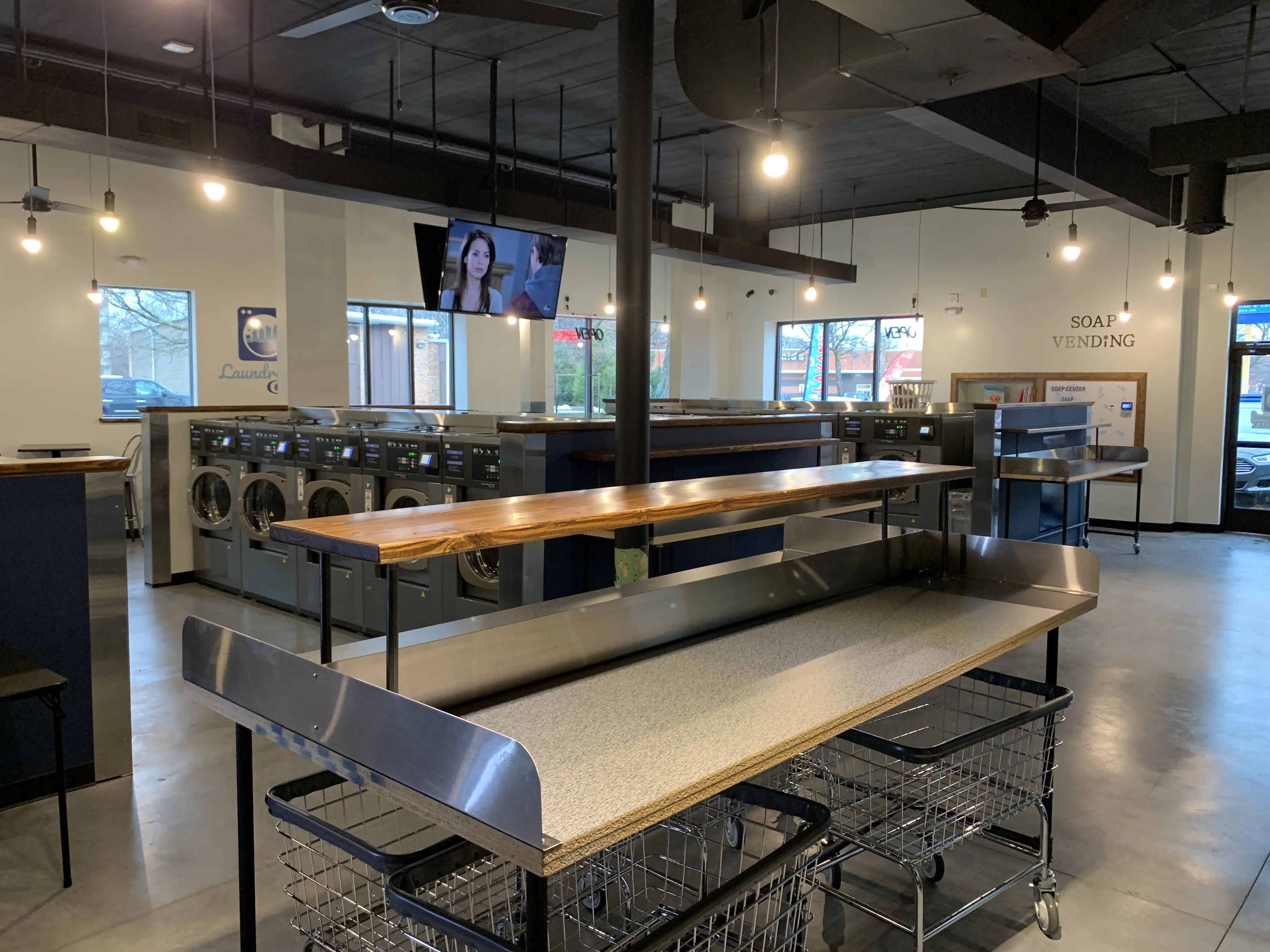 Advantage Equipment Develops New Card Operated Laundromat In Akron