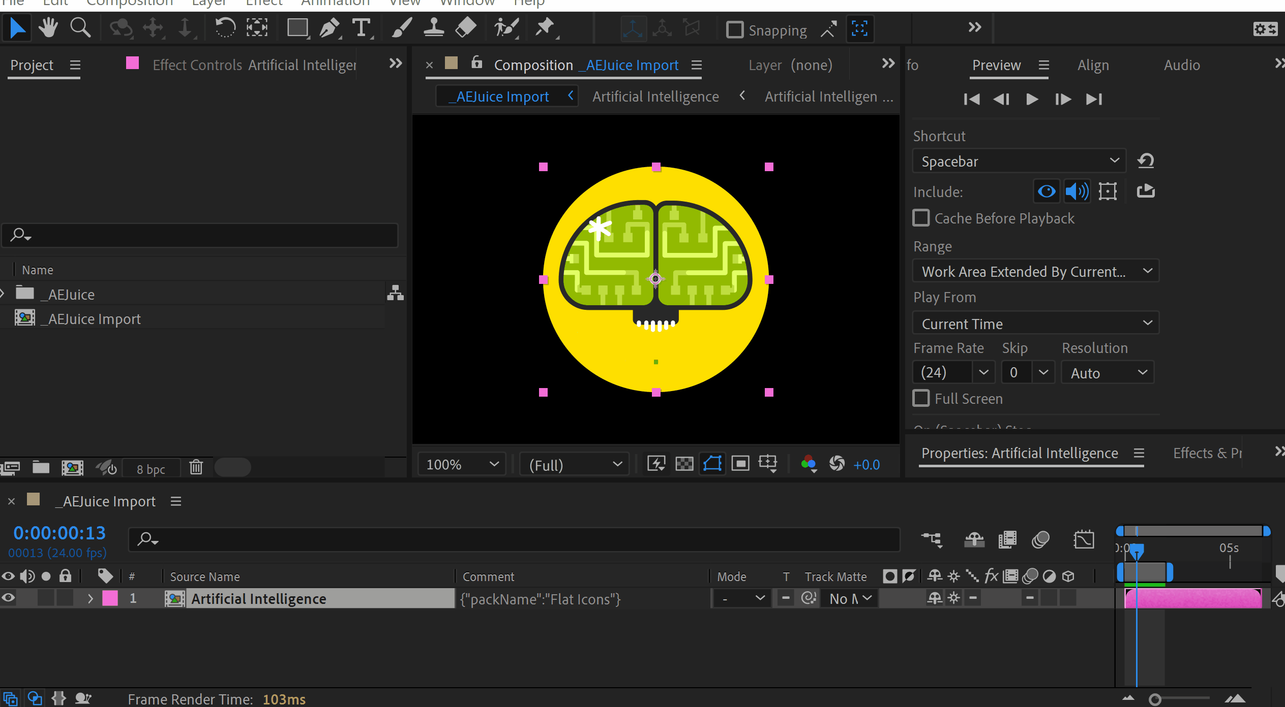 Optimize Your Preview Full Screen Mode in a Click! AEJuice