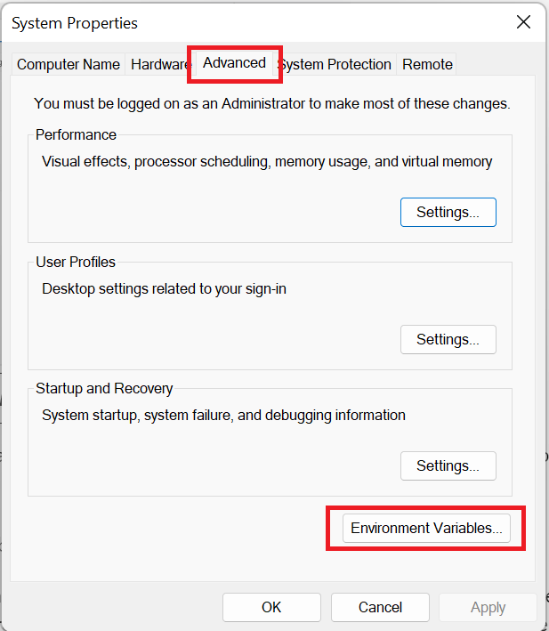 Set Environment Variable in Windows AEM Geeks All About AEM