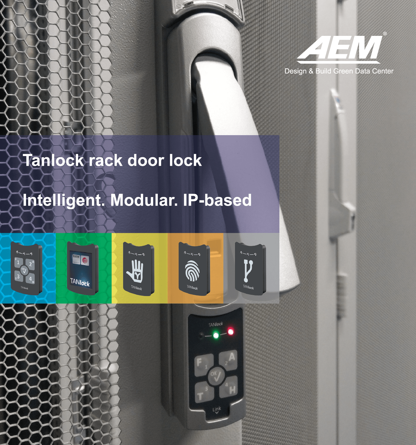 Rack Accessories AEM TANLock IPBased Rack Door Lock