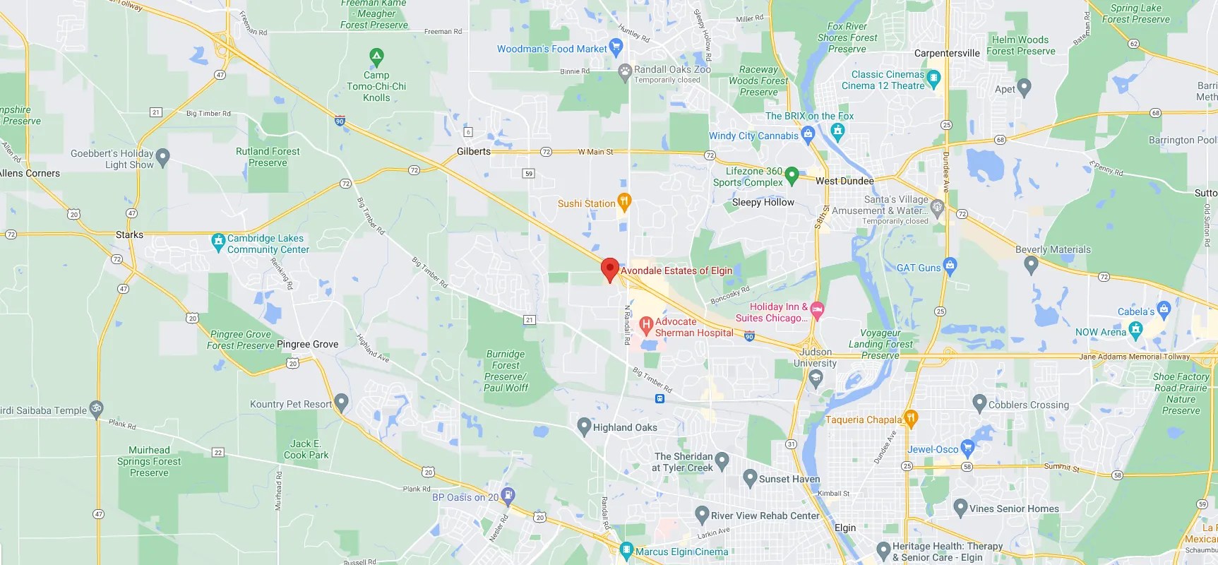 Contact Us Avondale Estates of Elgin