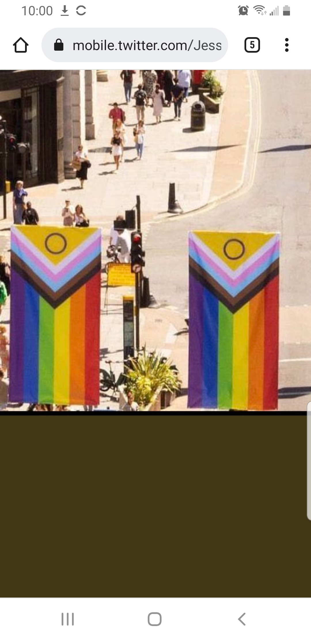 Melonhead memories of high fashion (re pride flags) Aeoli Pera