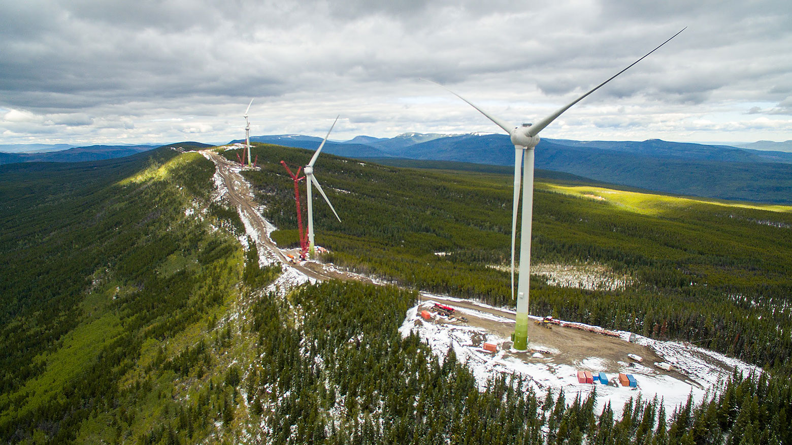 BC's Most Energetic Wind Farm Nears Completion Aeolis Wind Power Corporation