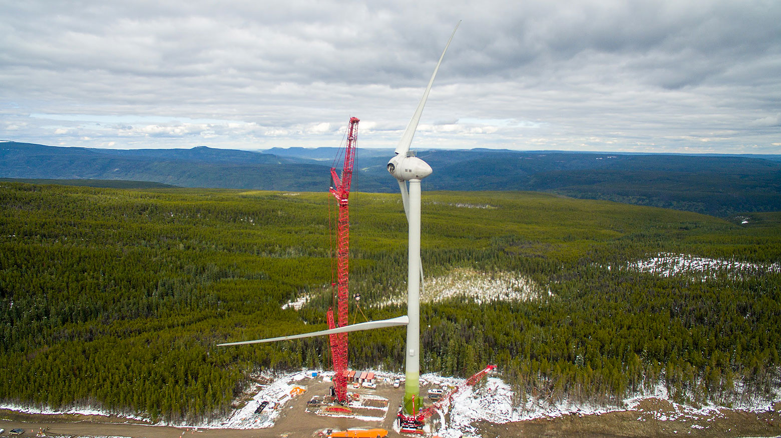 BC's Most Energetic Wind Farm Nears Completion Aeolis Wind Power Corporation
