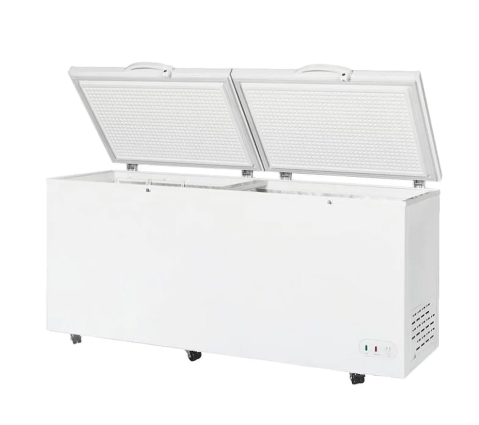CF76 Coldline Chest Freezer solid top 763/4″W 22 cu ft capacity
