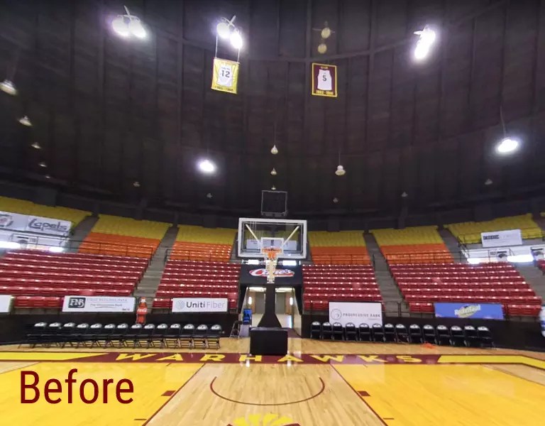 LED Arena Lights LED Lighting Systems for Basketball Arenas